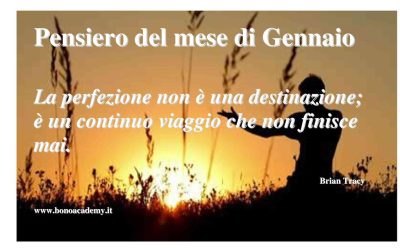 Pensiero del Mese di Gennaio