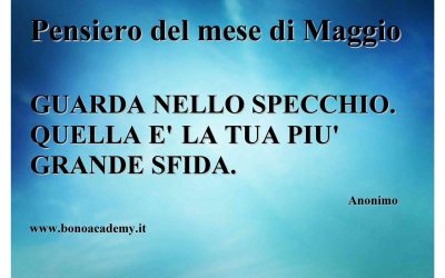 Pensiero del mese di Maggio